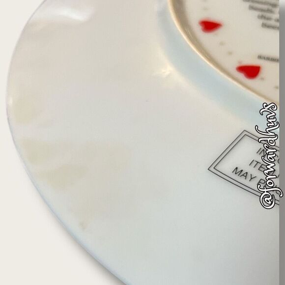 Barbie Queen of Hearts 8-Inch Collector Plate – Signed by Bob Mackie - Picture 8 of 10